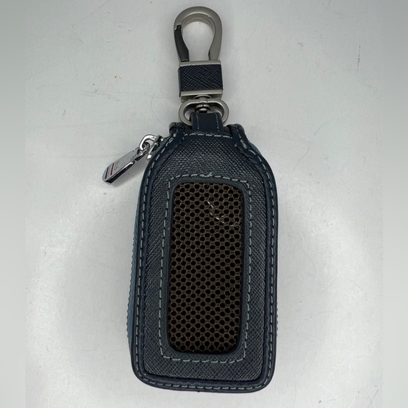 Lion Bolong Car Key Pouch Chain With Zipper Leather Case Black / LIONBOLONG - Picture 8 of 10